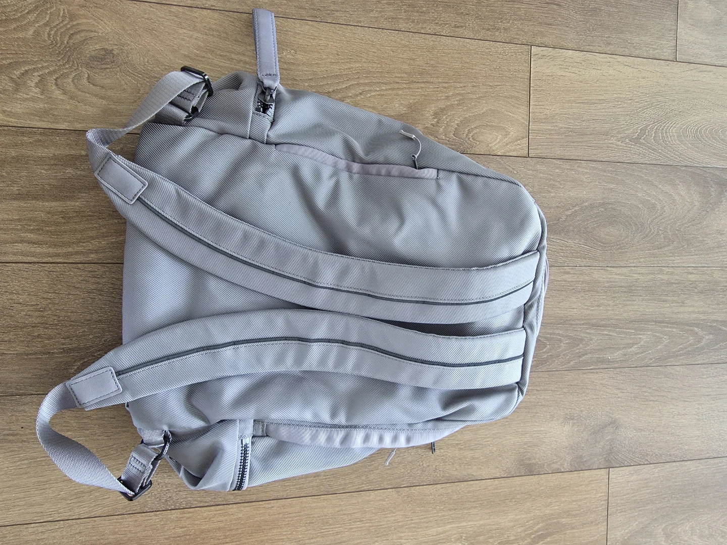 Lululemon grey-lavender Backpack - photo 3
