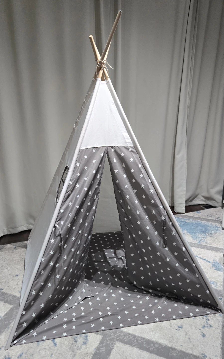 Kids Teepee Tent with Stars