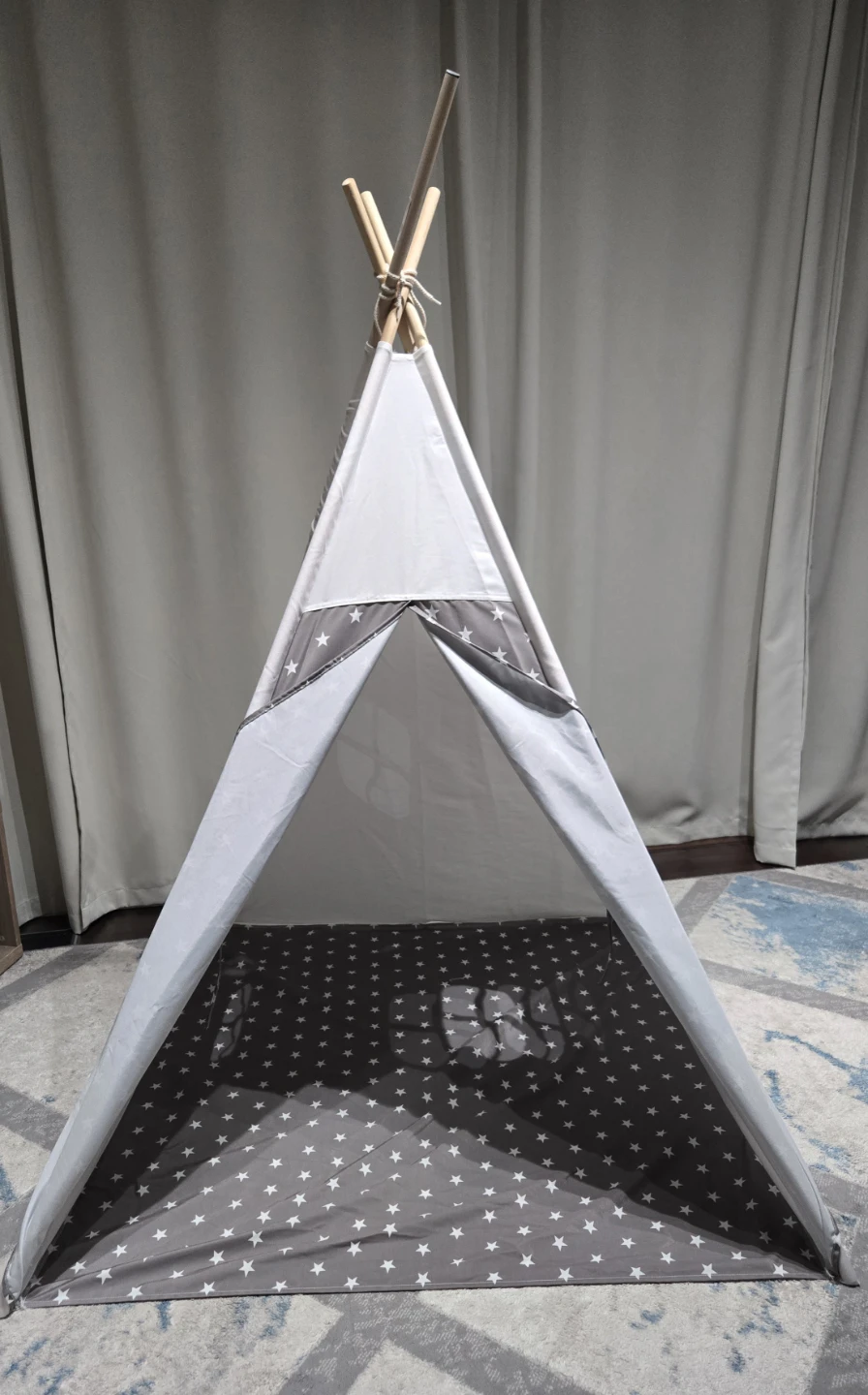 Kids Teepee Tent with Stars - photo 2