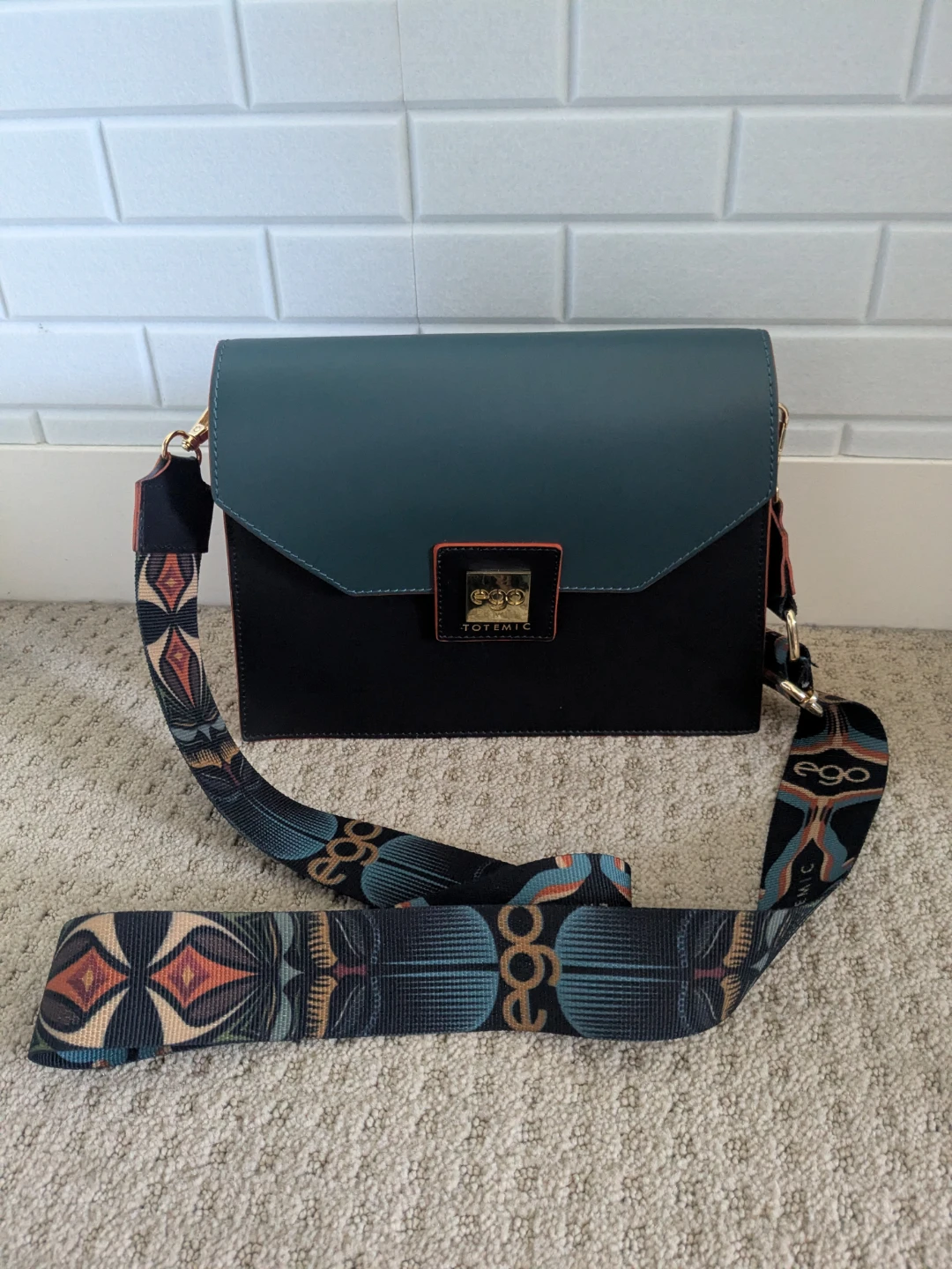 Ego real leather Handbag