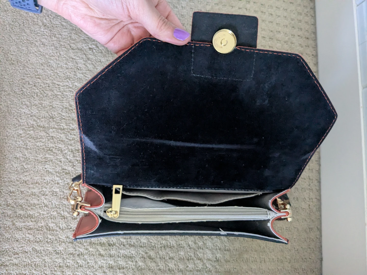 Ego real leather Handbag - photo 3