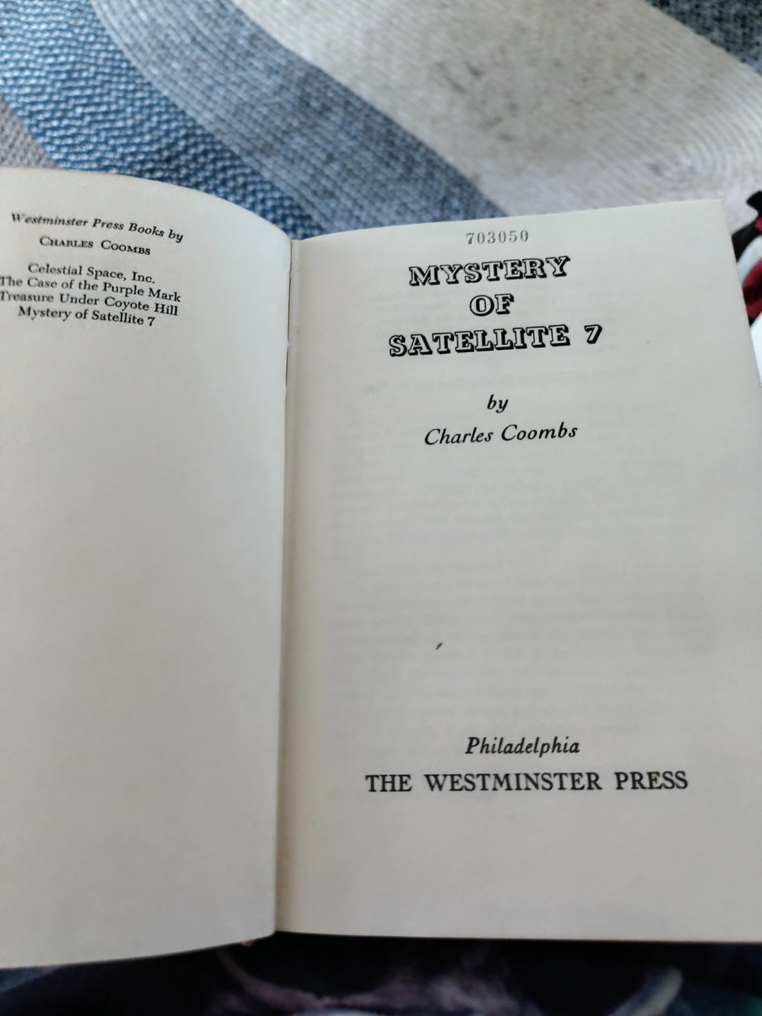 Mystery of Satellite 7 by Charles Coombs Book - photo 4