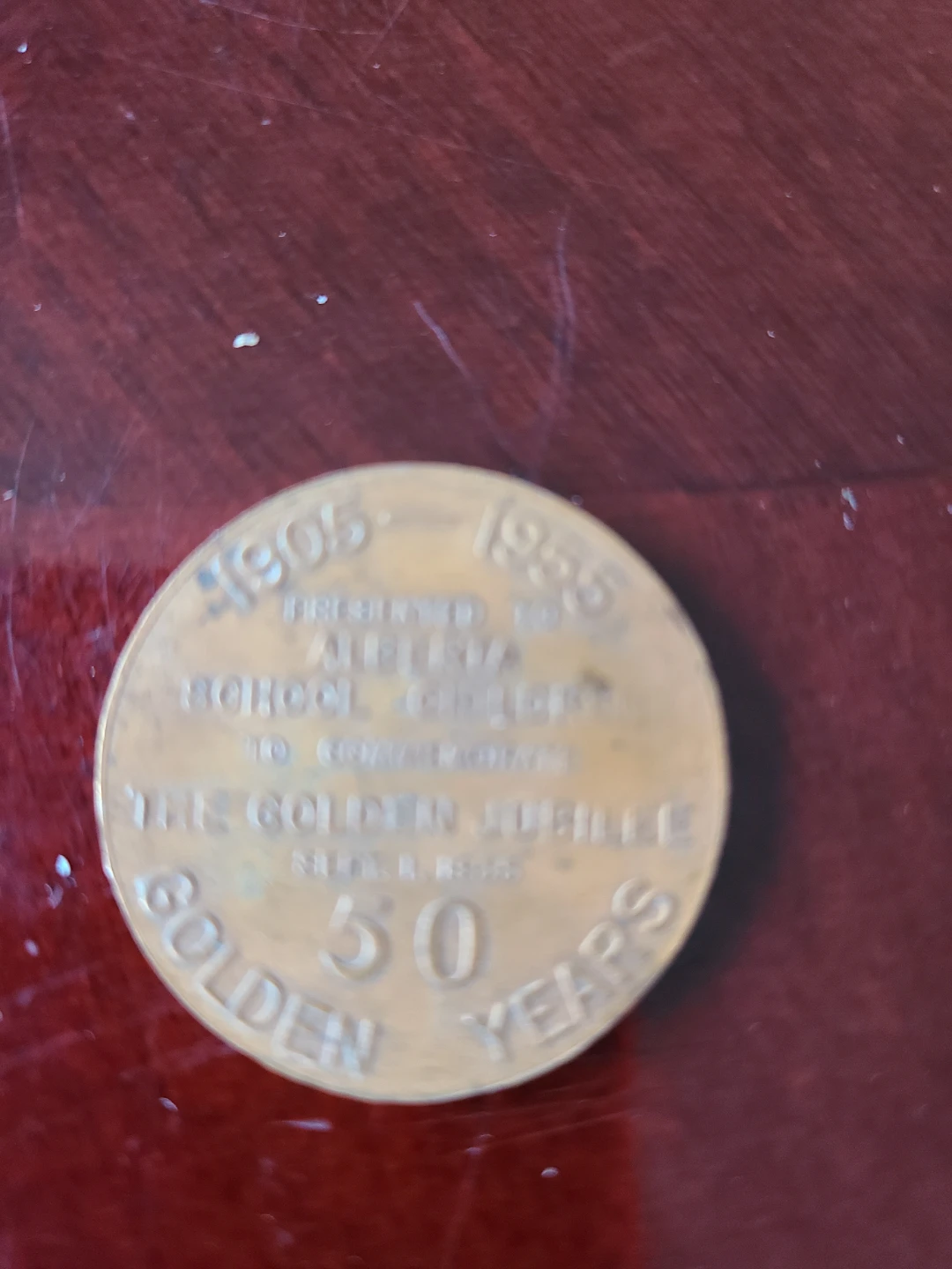 Alberta Golden Jubilee Coin 1905-1955 - photo 3