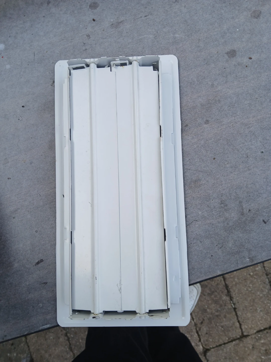 White HVAC Air Vent Grille - photo 2