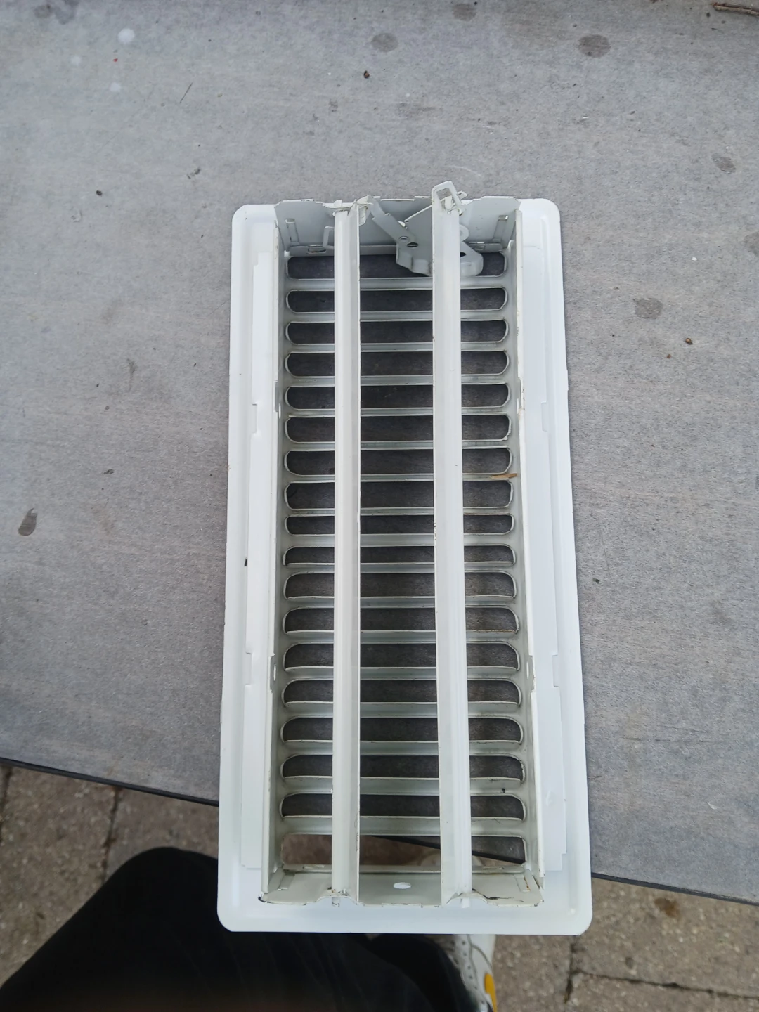 White HVAC Air Vent Grille - photo 3