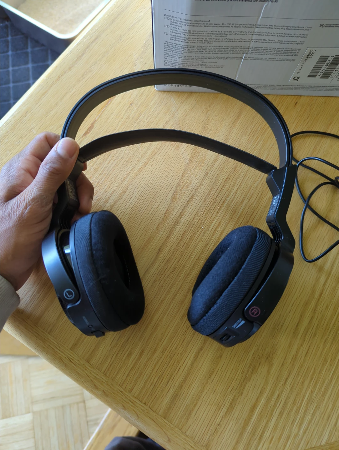 Sony MDR-RF912RK Wireless Stereo Headphones