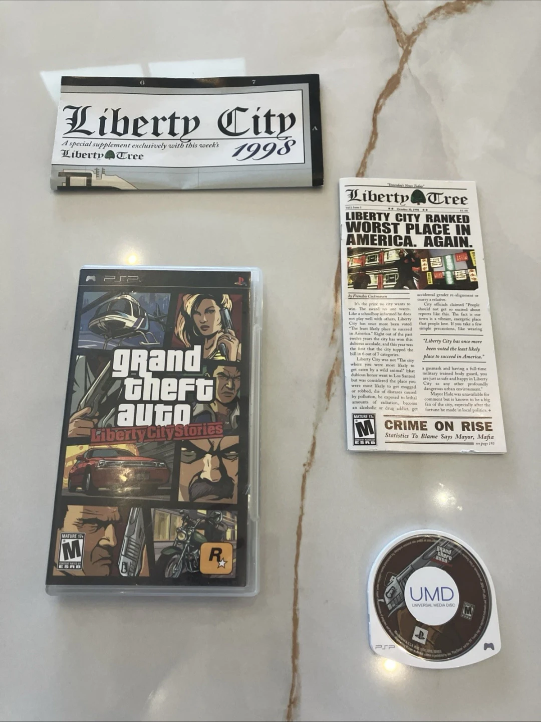 Grand Theft Auto: Liberty City Stories PSP UMD