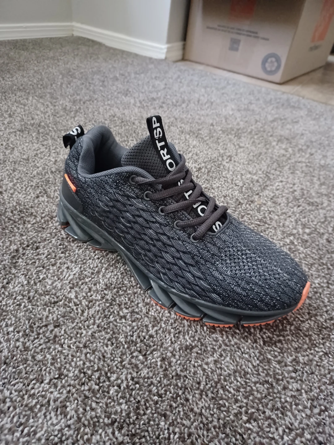 Men's Grey Running Shoes