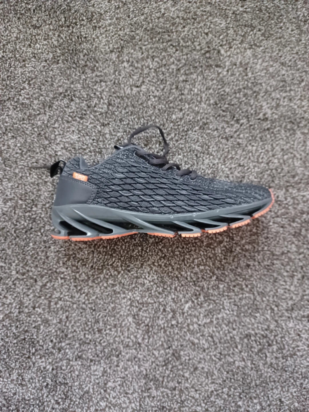 Men's Grey Running Shoes - photo 2