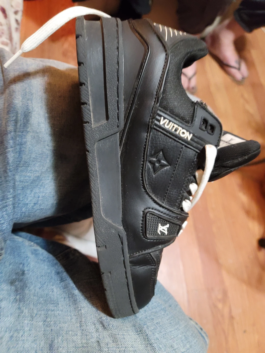 Louis Vuitton Black Sneakers - photo 4