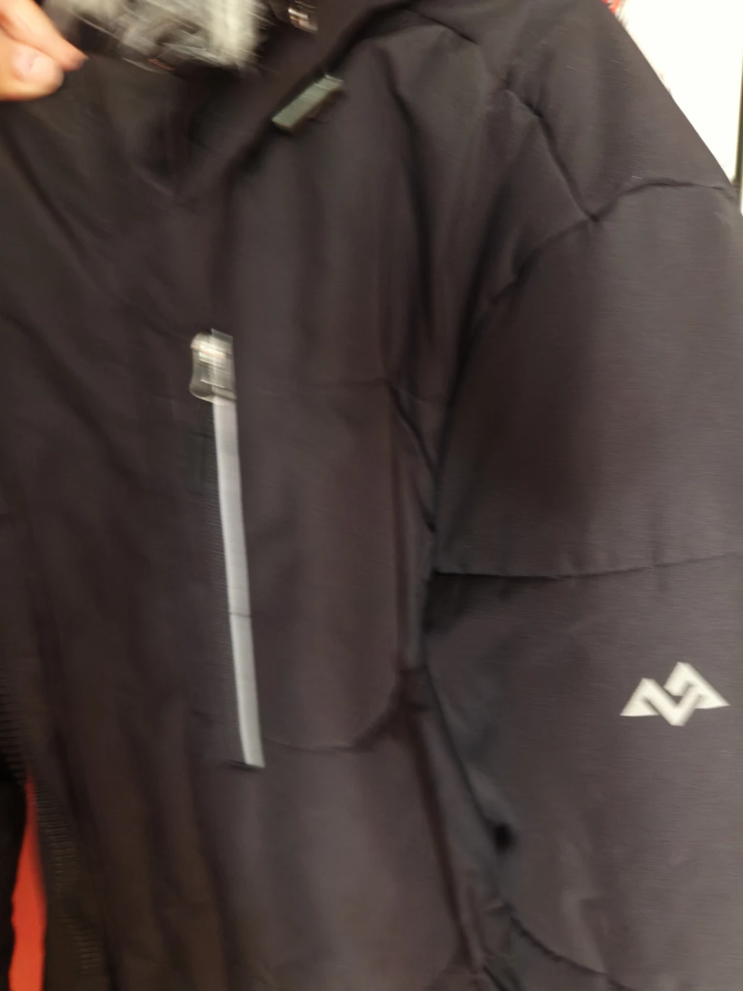 Northern Expedition Black Puffer Jacket with Fur Hood - photo 3