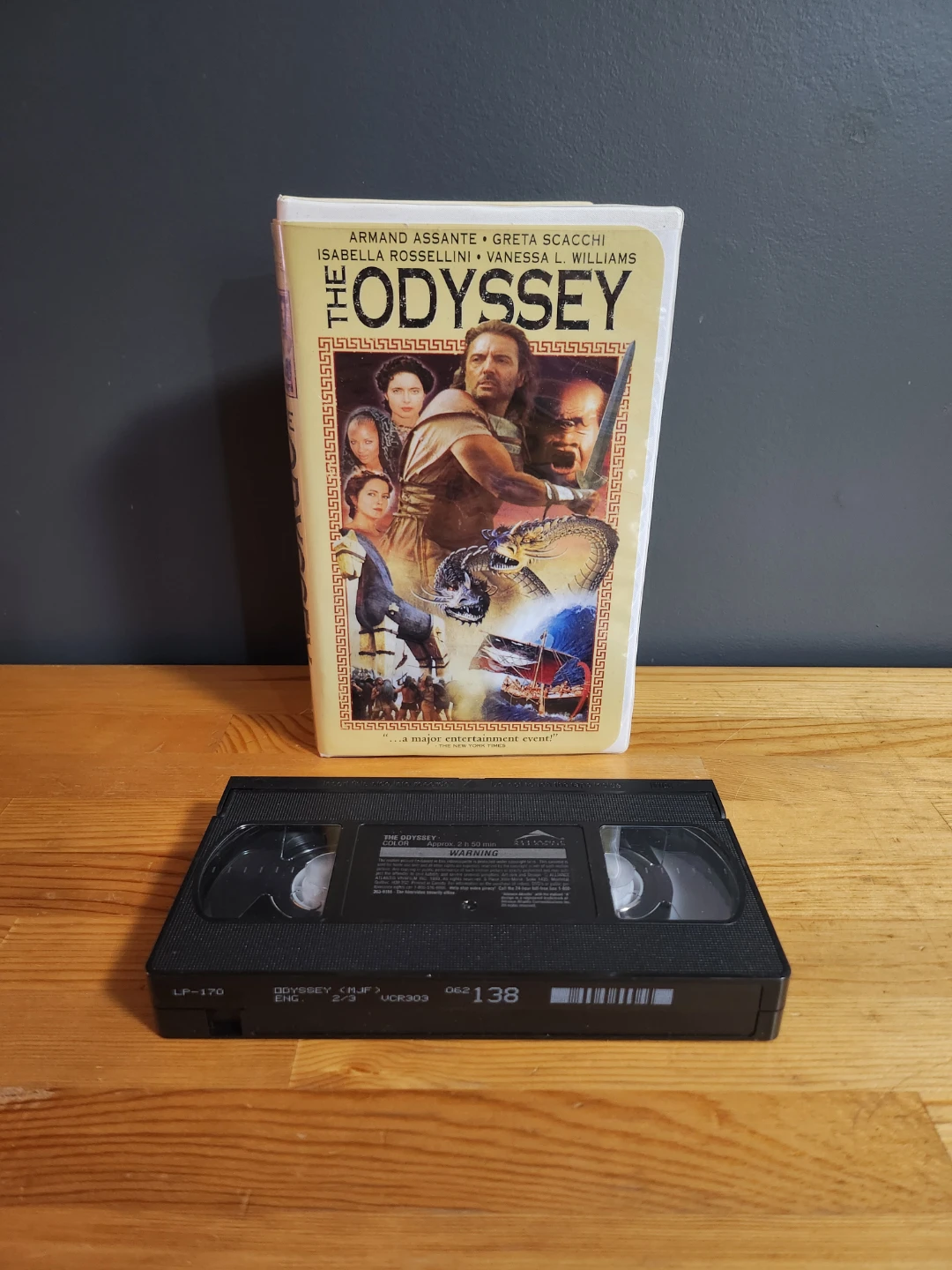 The Odyssey 1997 VHS Movie-(Tested/Works)