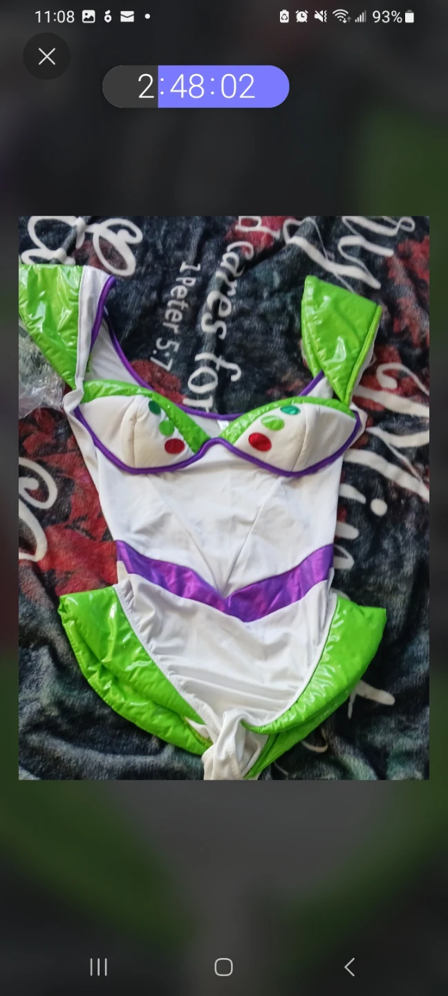 Buzz Lightyear Costume Bodysuit