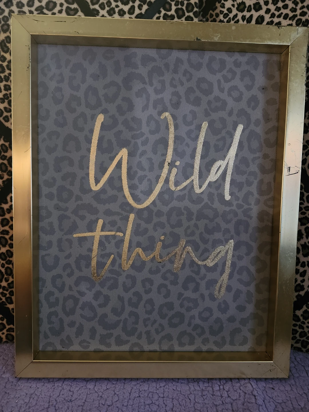 Punch Studio Wild Thing Framed Wall Art