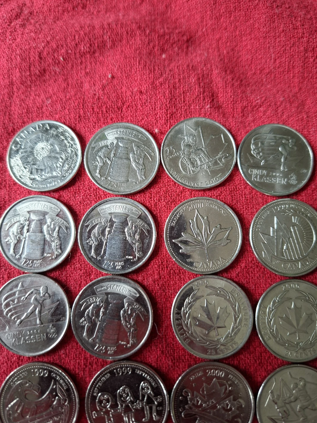 Collection of Canadian Quarters - photo 2
