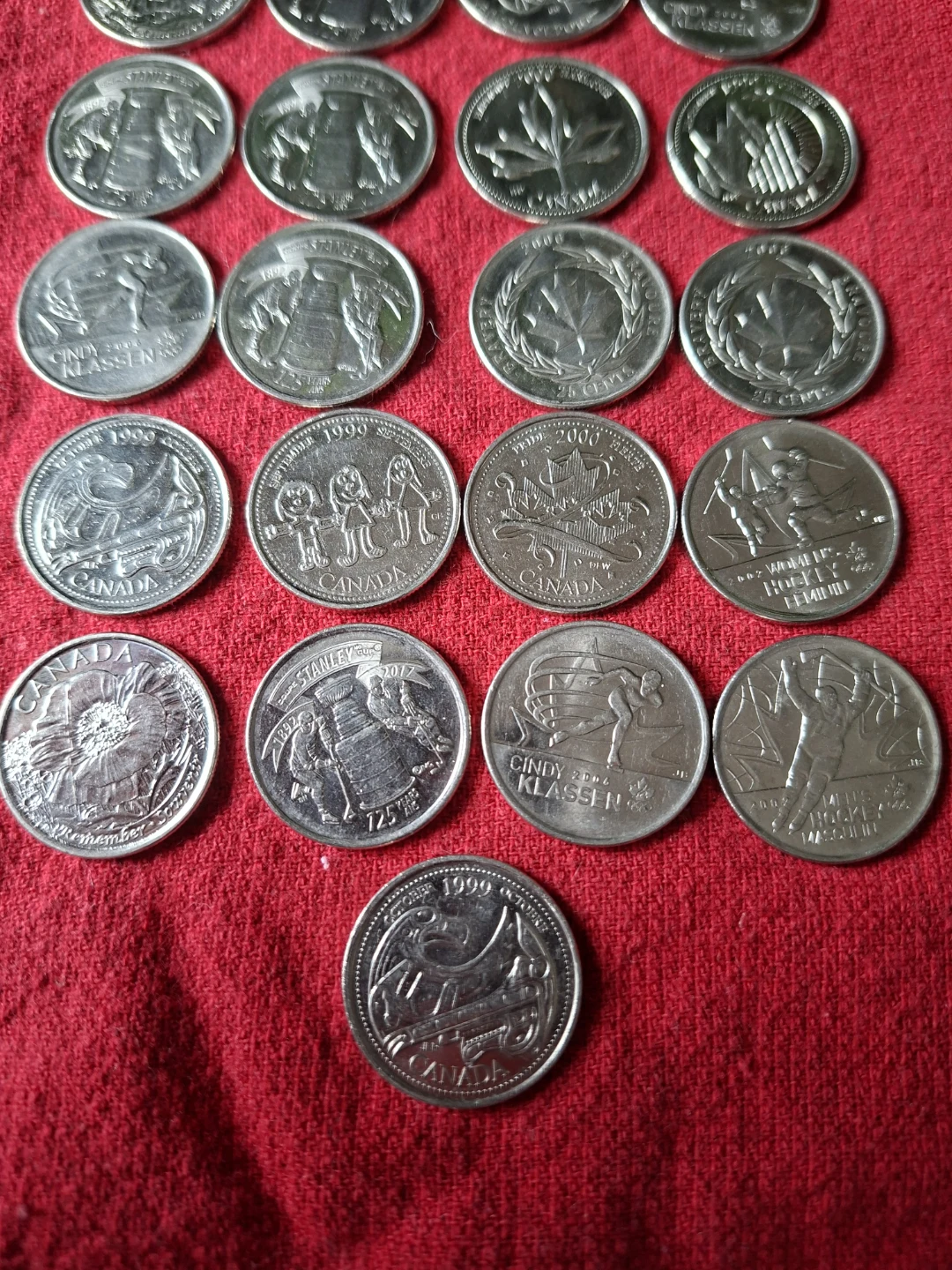 Collection of Canadian Quarters - photo 3