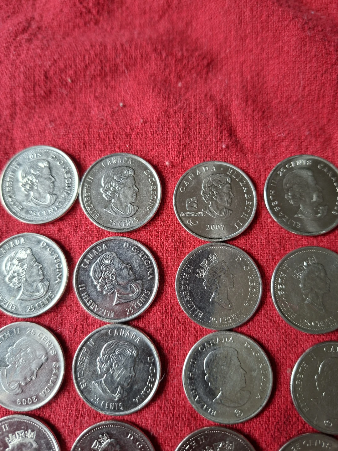 Collection of Canadian Quarters - photo 5
