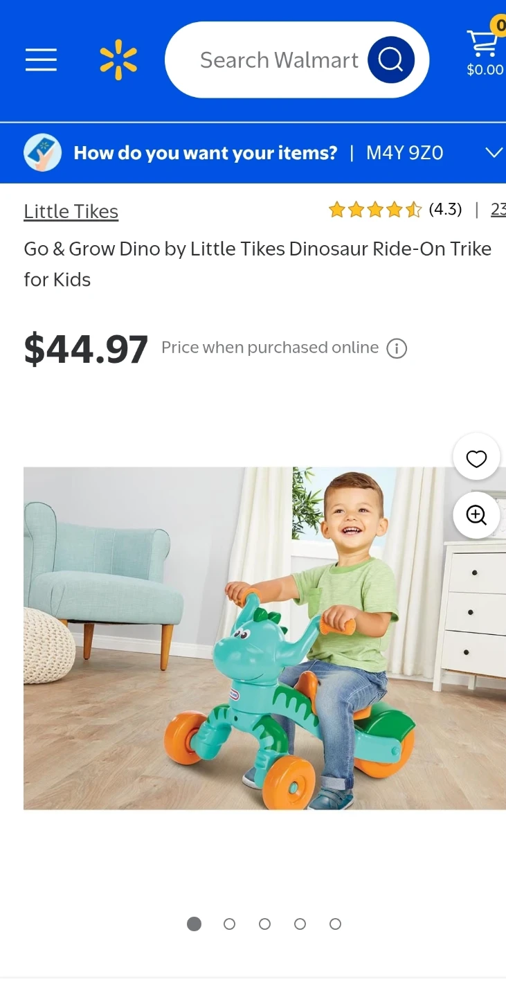 Little Tikes Go & Grow Dino Ride-On Trike - photo 2