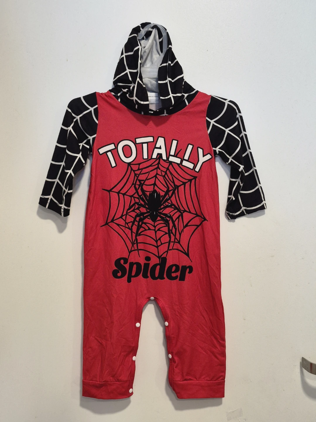 Kids Totally Spider Costume Onesie