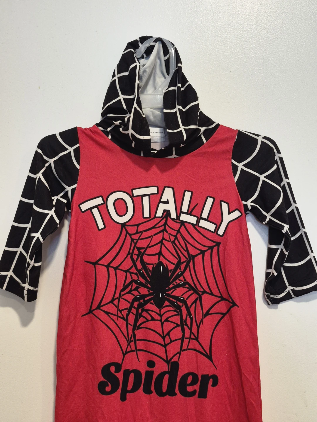 Kids Totally Spider Costume Onesie - photo 2