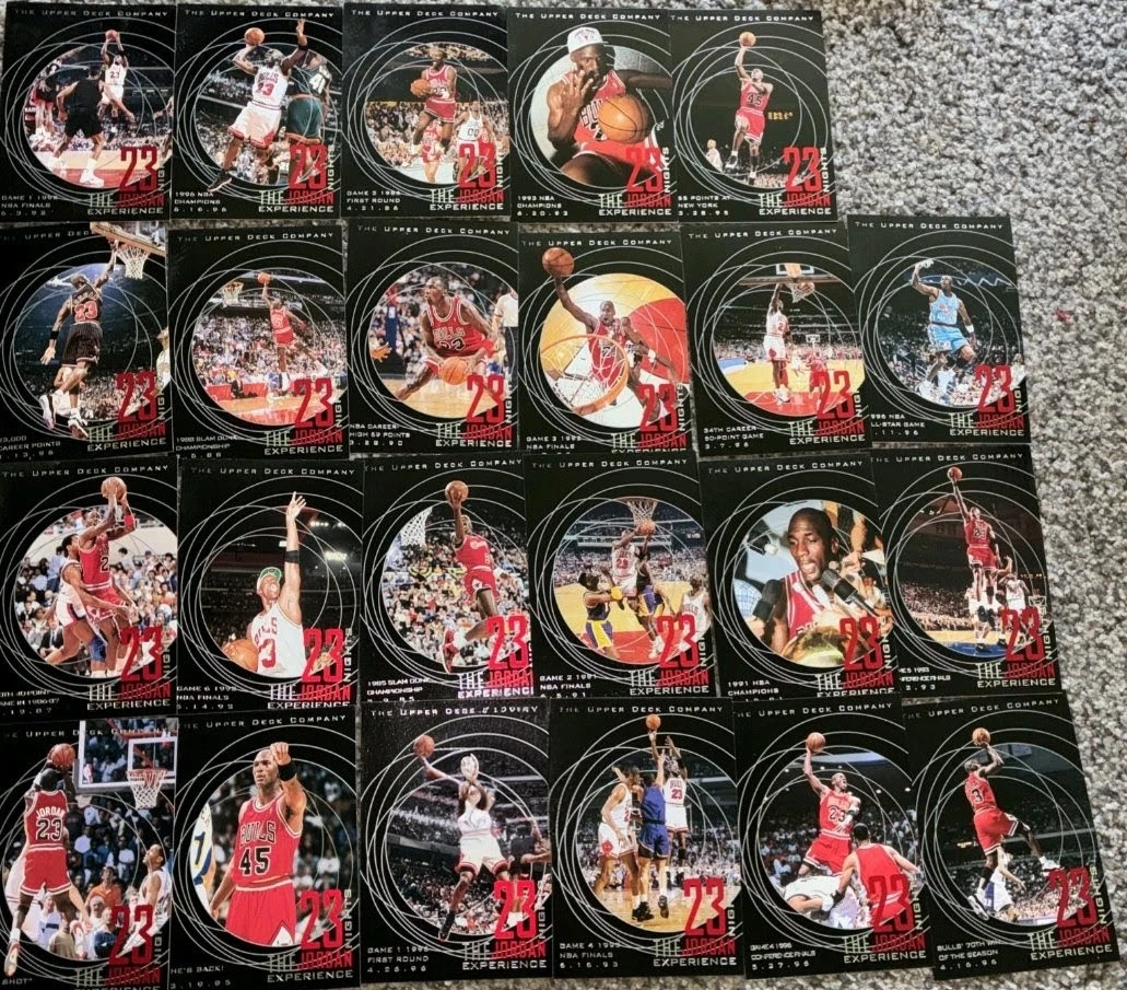 Upper Deck The Jordan Experience Trading Cards