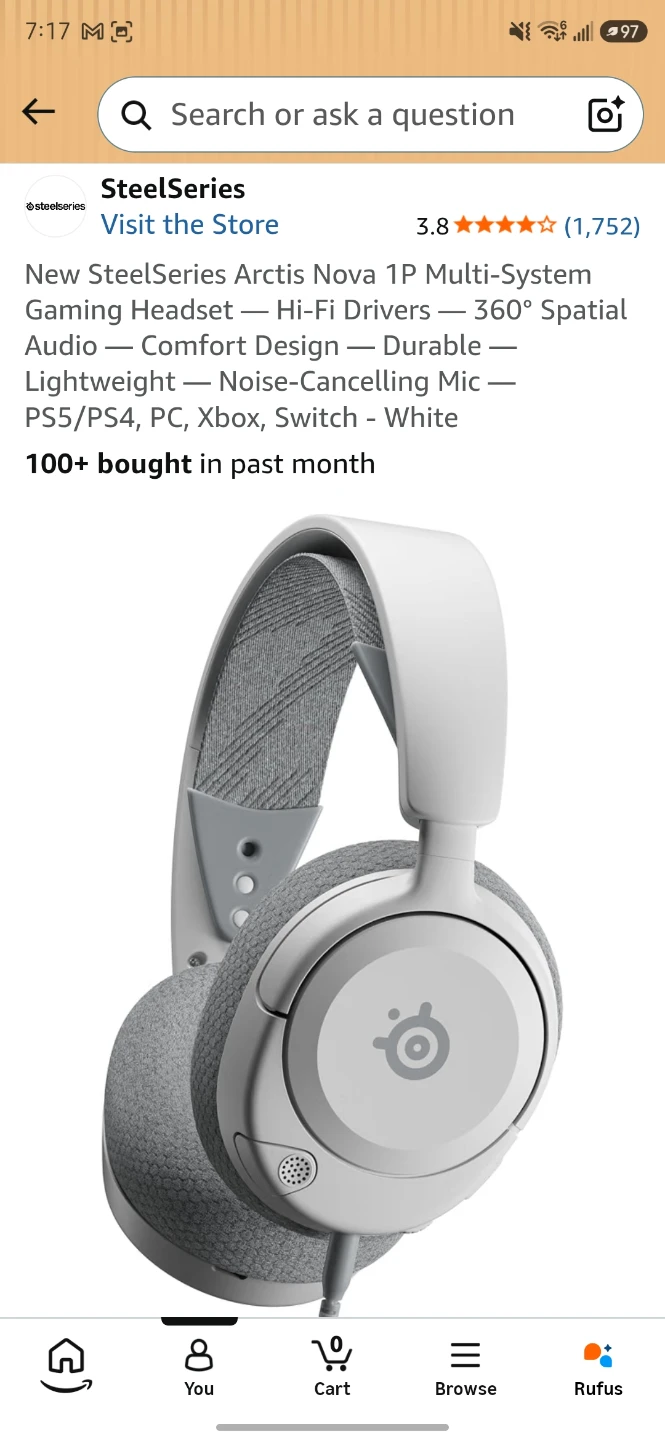 Gaming headset