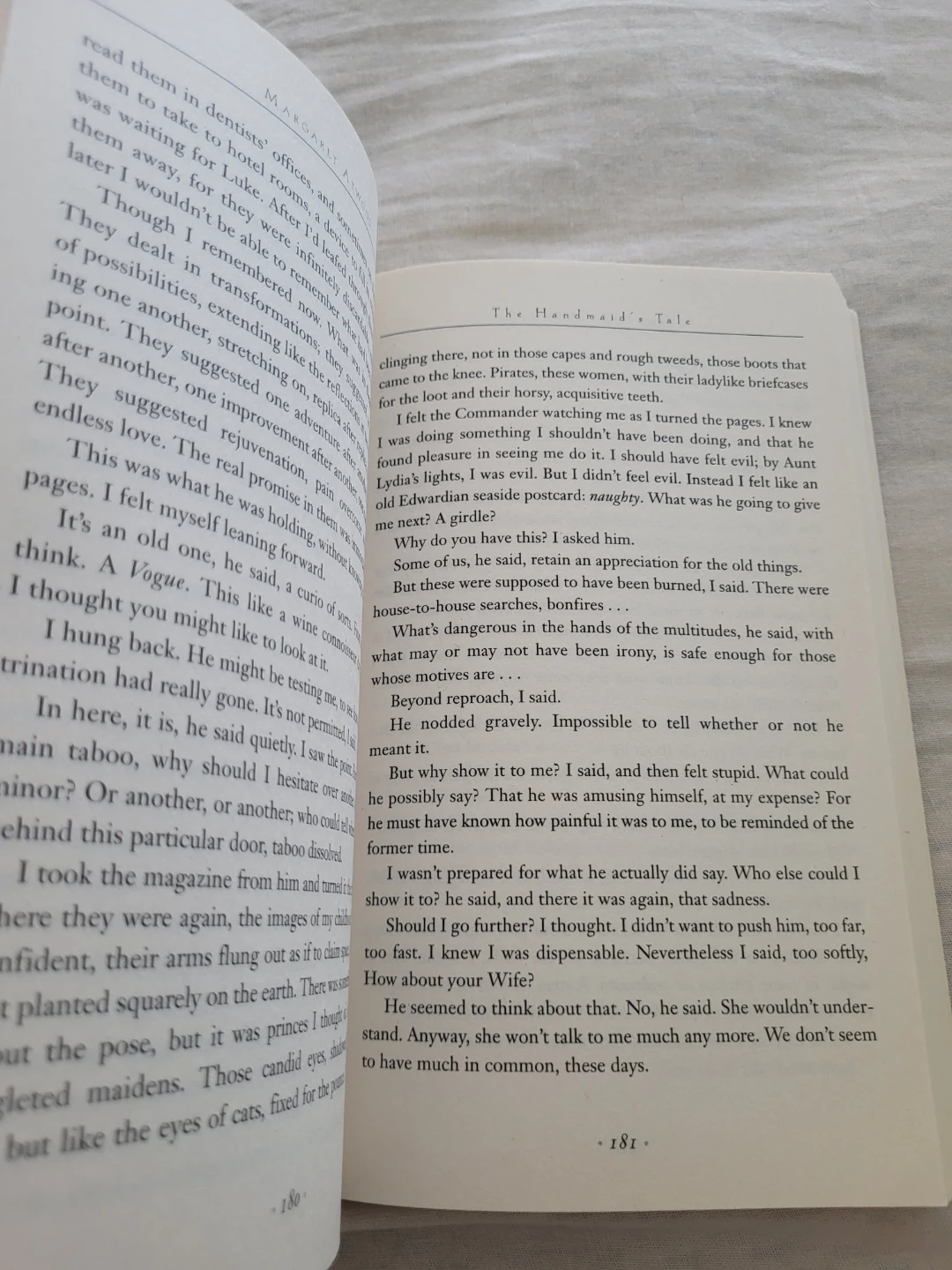 Book: The Handmaid's Tale by Margaret Atwood Paperback Book - photo 3
