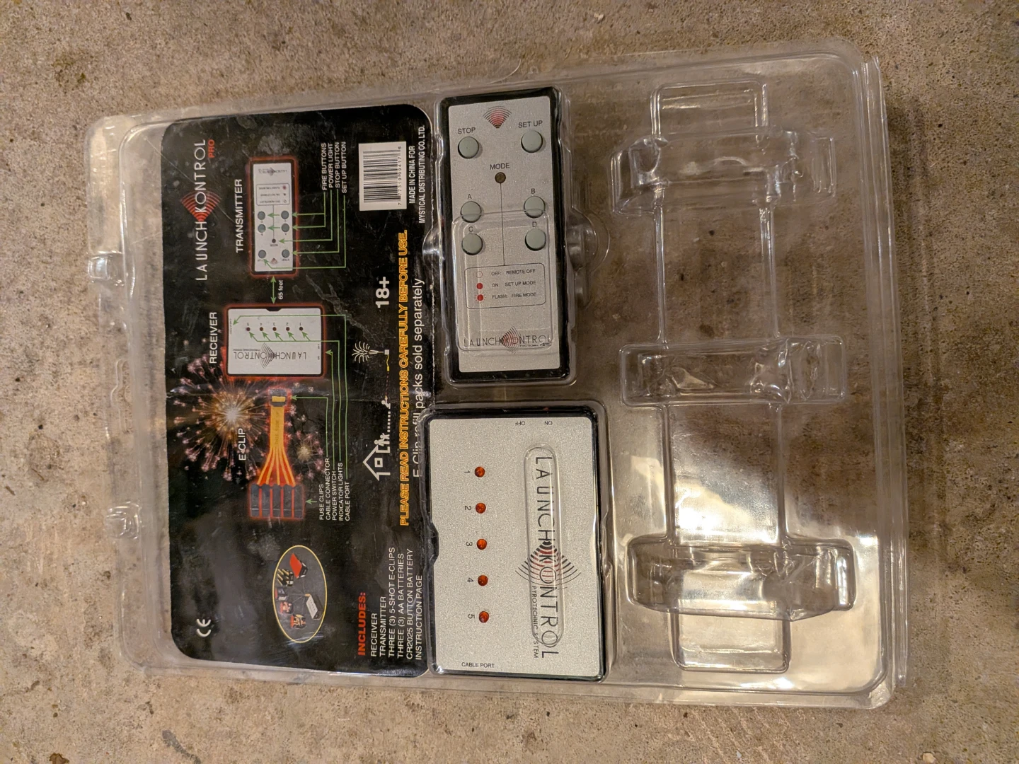 Launch Kontrol Fireworks Firing System Remote Receiver