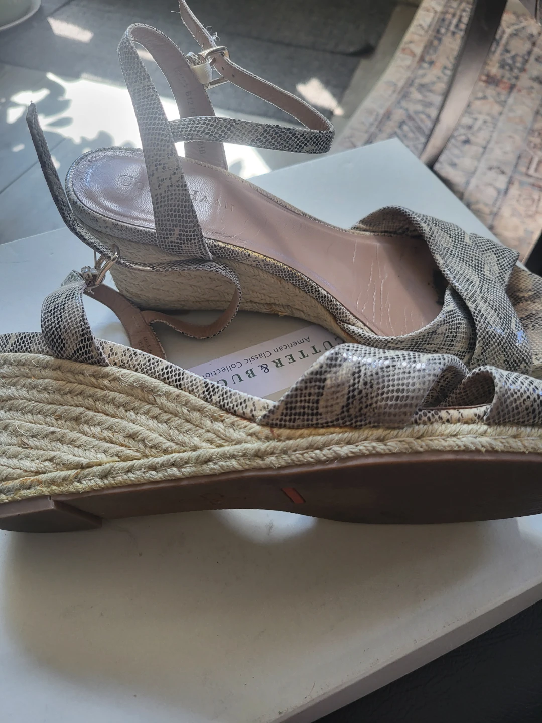 Cole Haan Wedge Espadrille Sandals