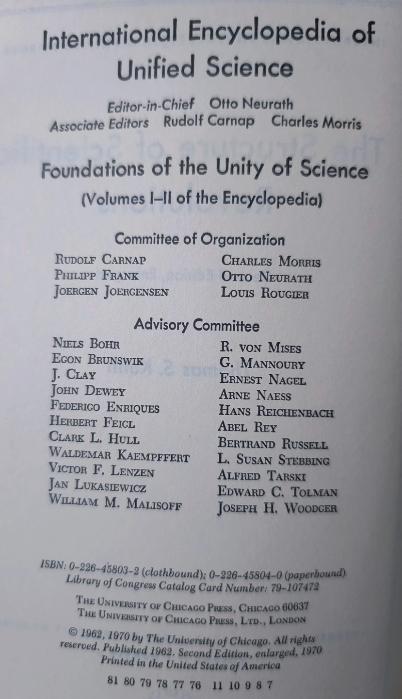The Structure of Scientific Revolutions, softcover 2nd Ed. 1970 - photo 5