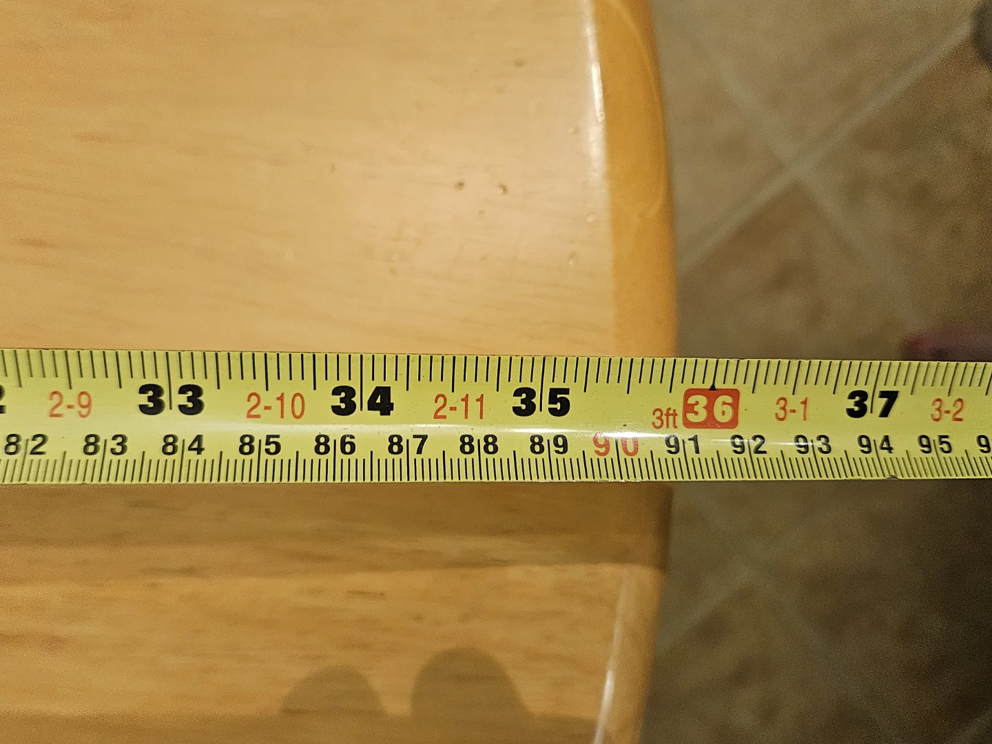Round Wooden Pedestal Table - photo 4
