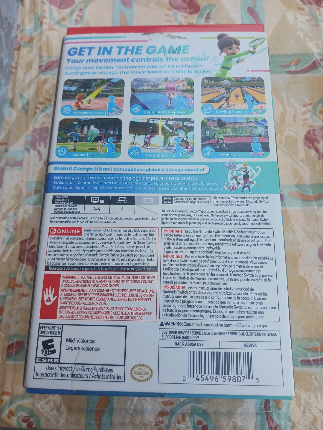 Nintendo Switch Sports Video Game - photo 2
