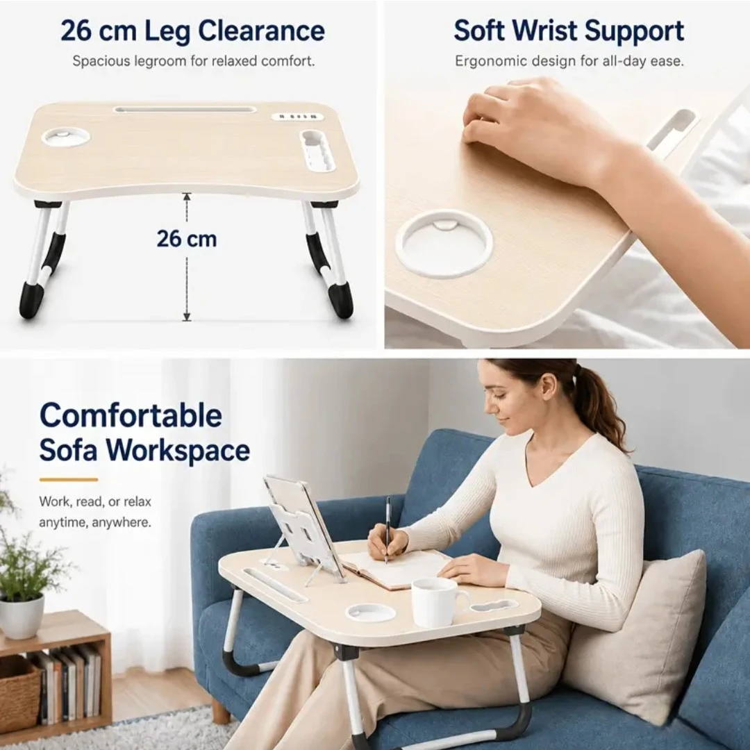Foldable Laptop Lap Desk.*Brand New* - photo 2
