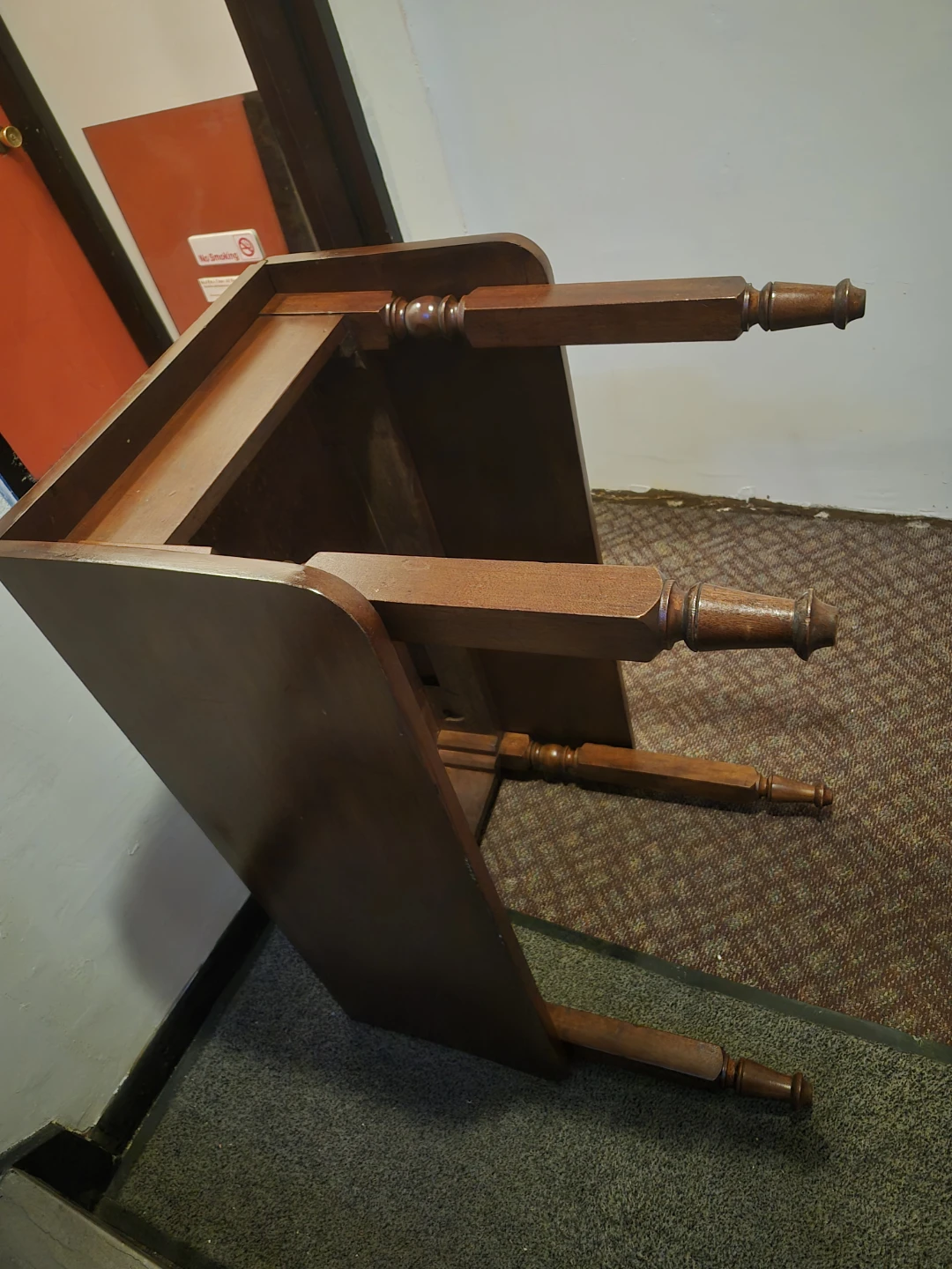 Vintage Wooden Drop Leaf Table - photo 2