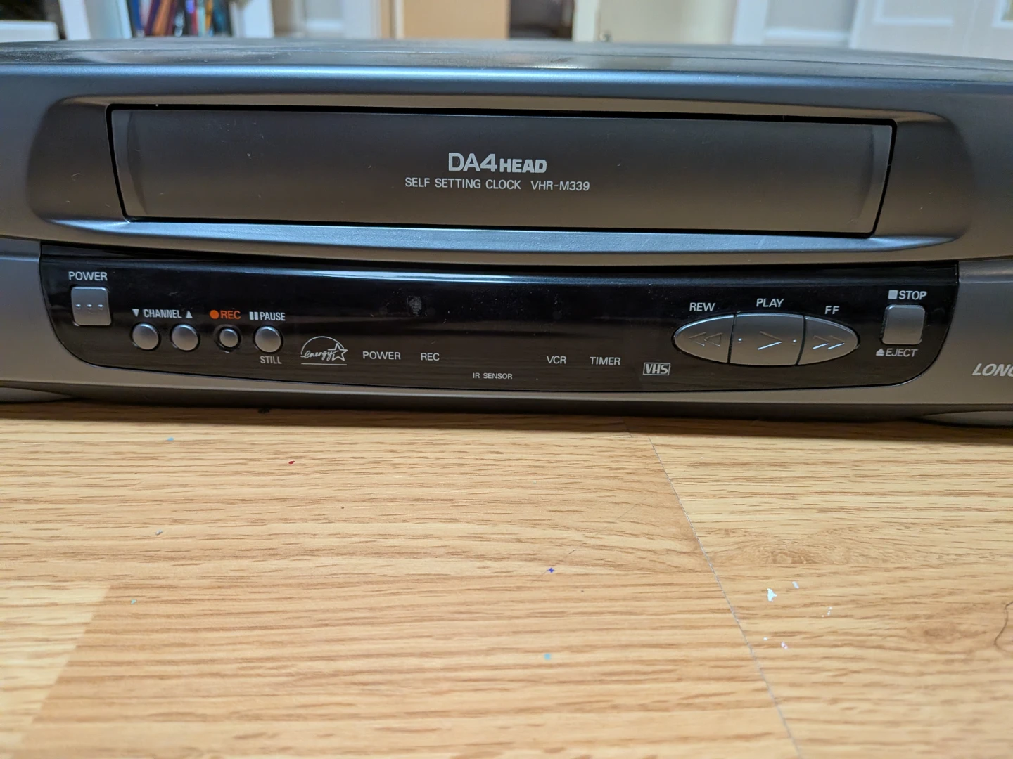 Vintage Sanyo VHR-M339 DA-4 Head VCR