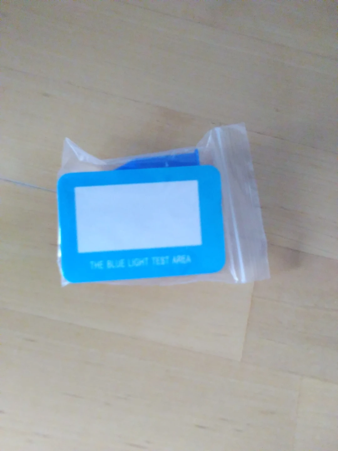 Blue light blocking glasses tester