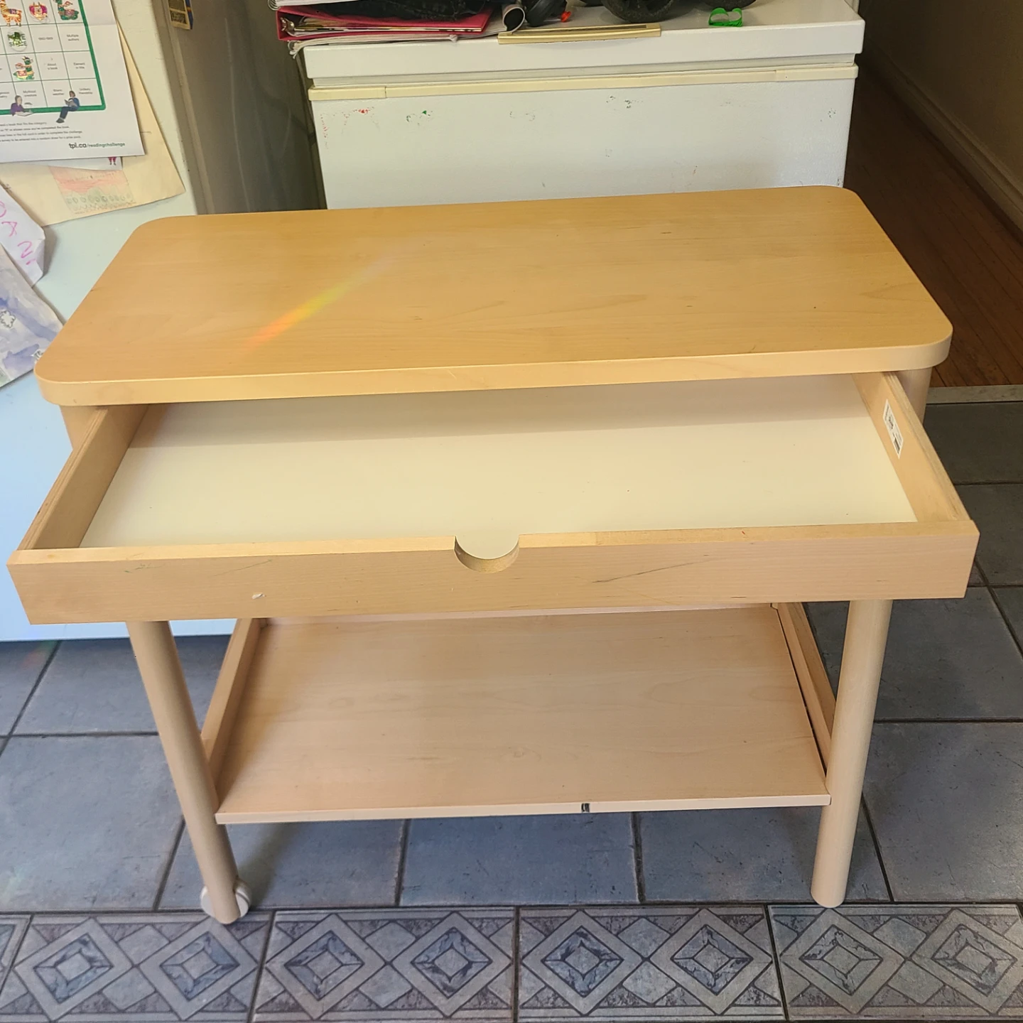 Utility shelf with drawer - photo 2