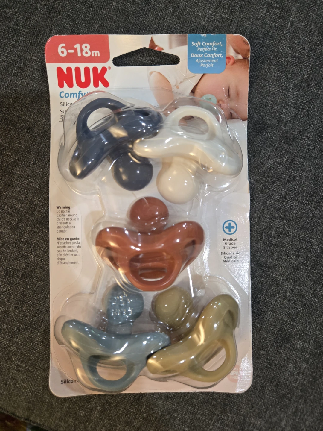 NUK Comfy Pacifiers