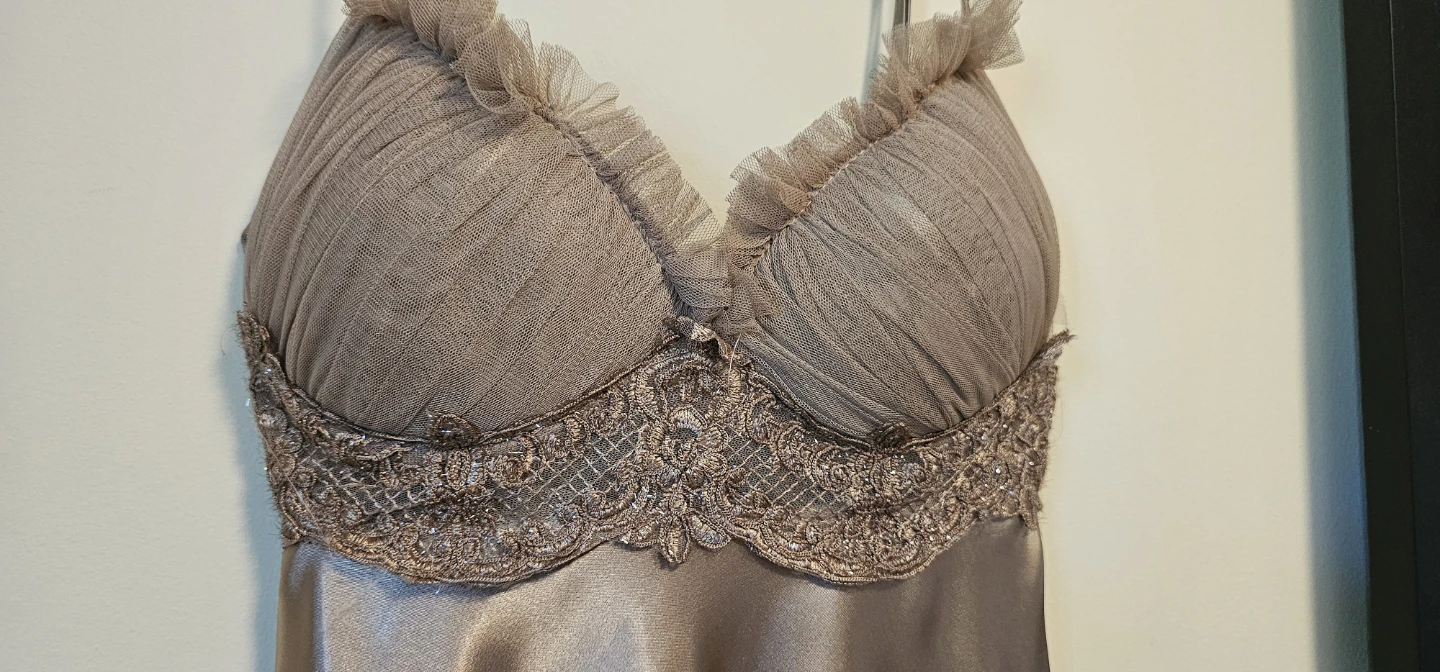 Women's Satin Babydoll Lingerie - photo 2