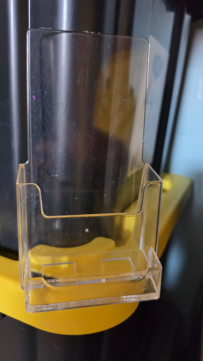 Clear Plastic Brochure and card Holder - photo 2