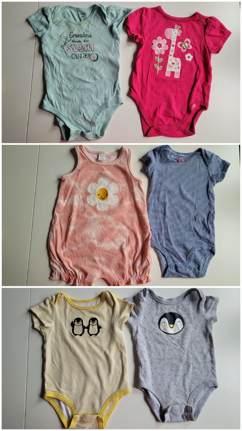 9 months Baby Bodysuits & Romper