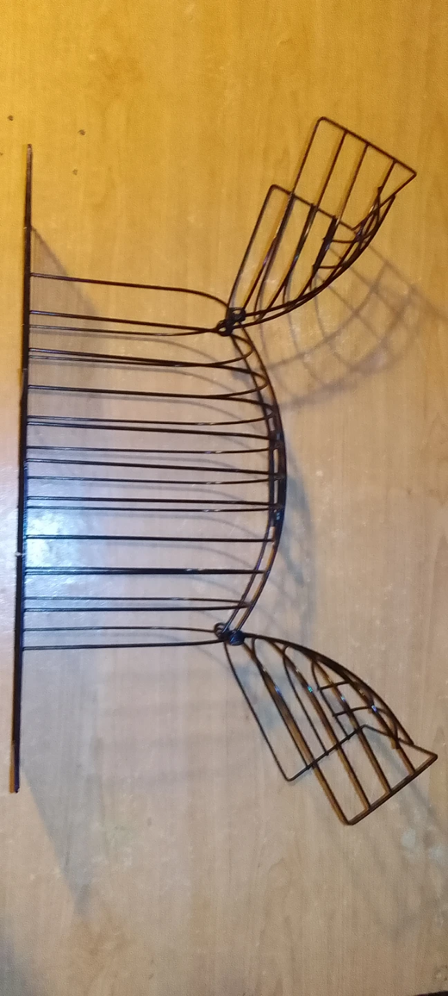 Black Metal Wire cat carrier with Handle - photo 2