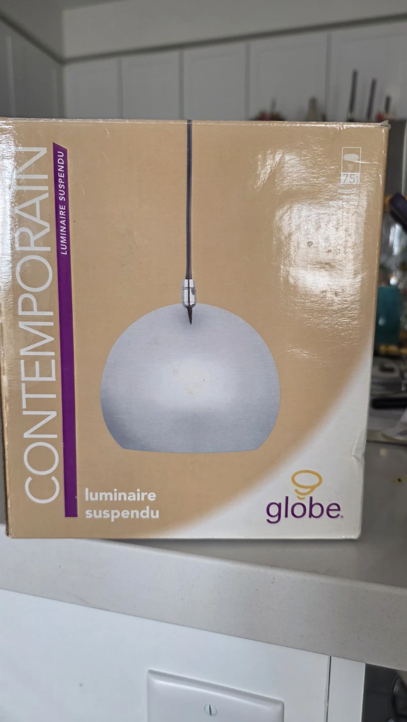Globe Contempo Pendant Light Fixture - photo 3