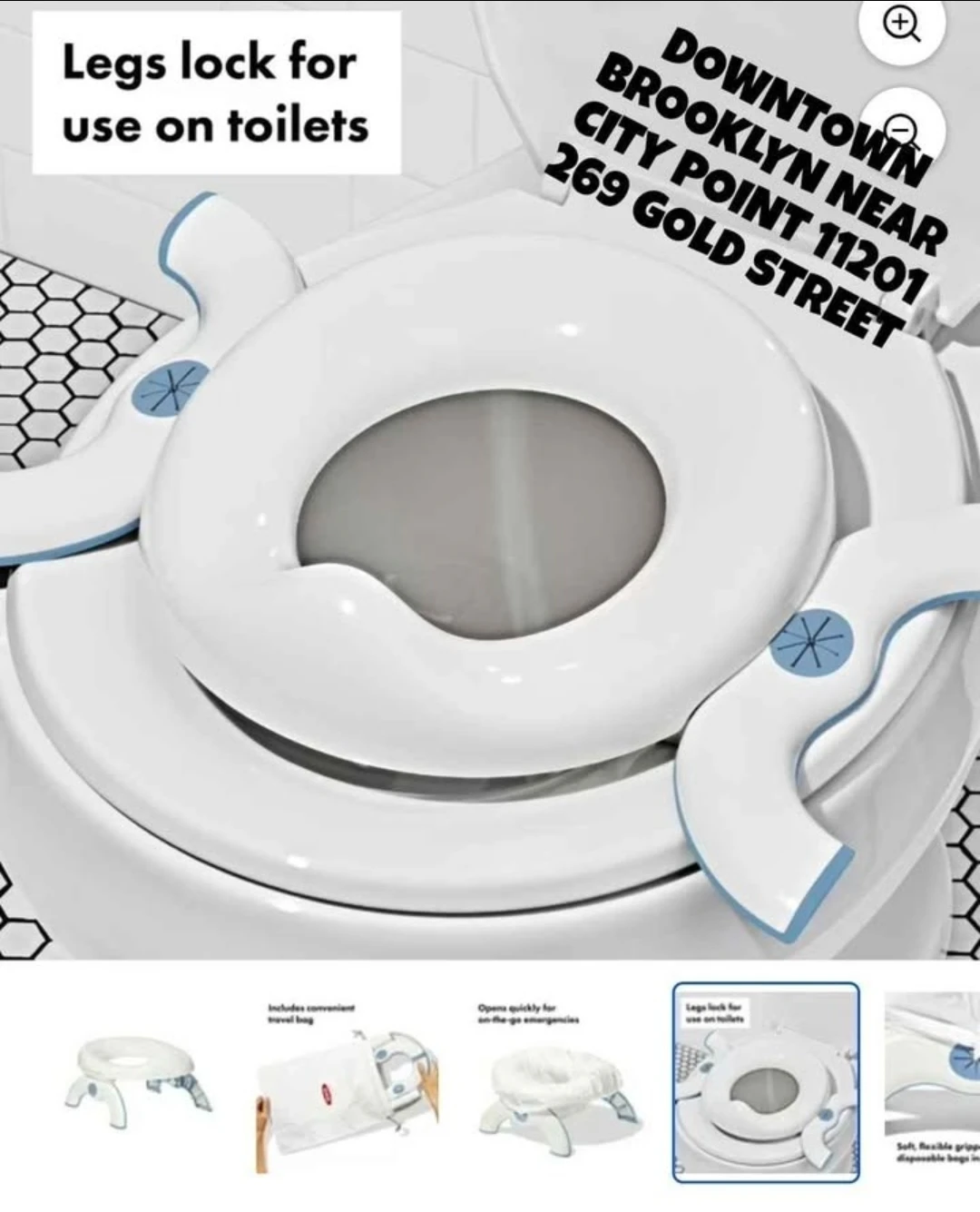 🔥OXO Tot 2 in 1 Go Potty Travel Toddler Training Seat - photo 5