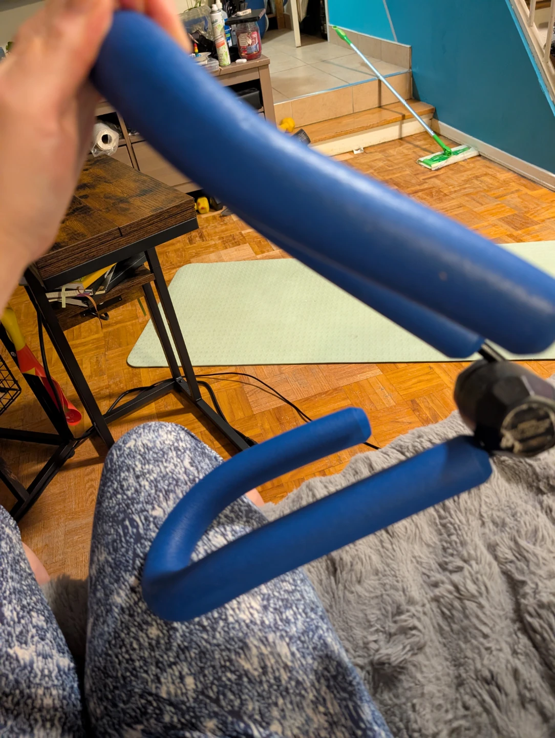 Blue Thigh Master Workout Toning Bar - photo 2