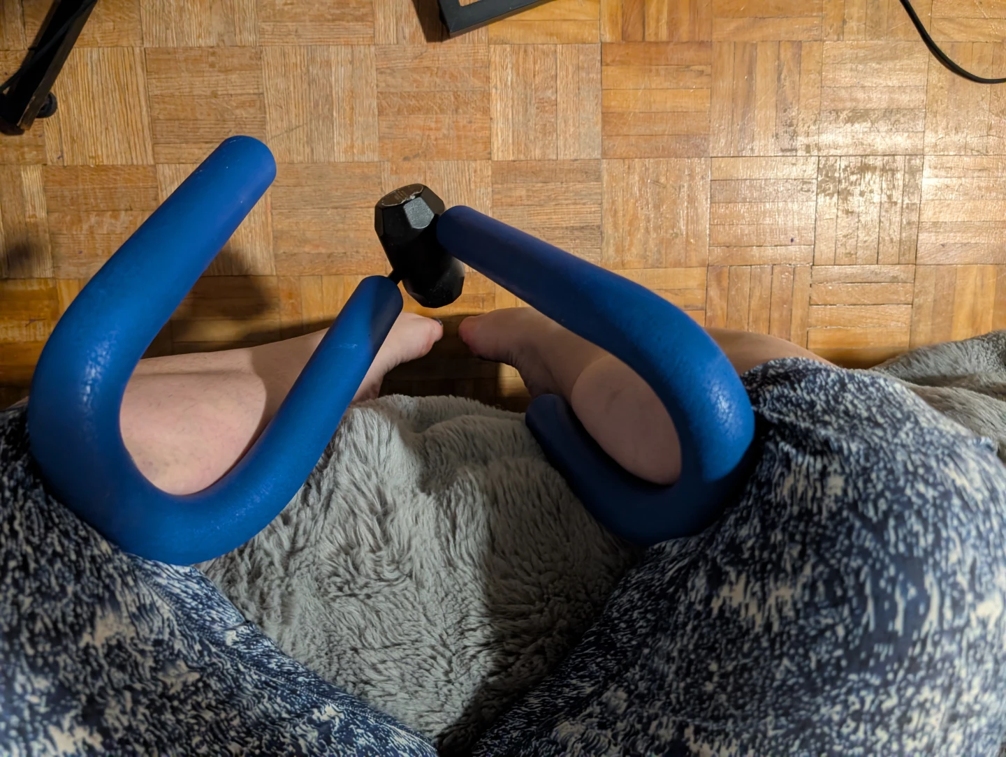 Blue Thigh Master Workout Toning Bar - photo 3