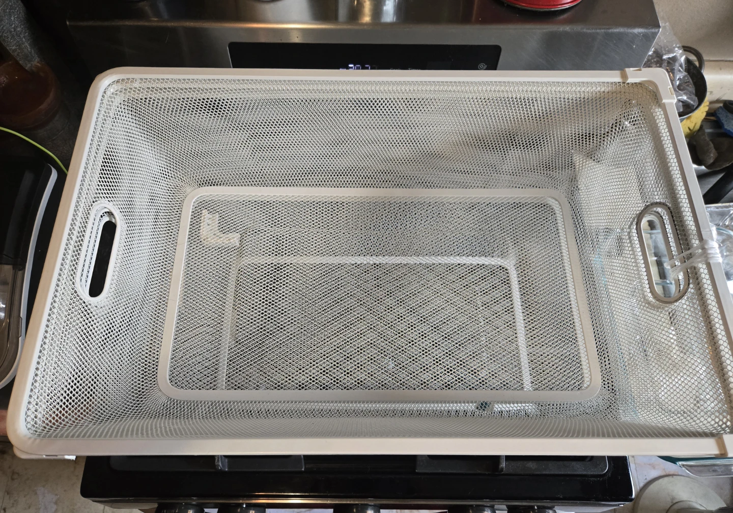 3-Pc IKEA ELVARLI White Wire Mesh Pull-Out Closet Drawers - photo 4