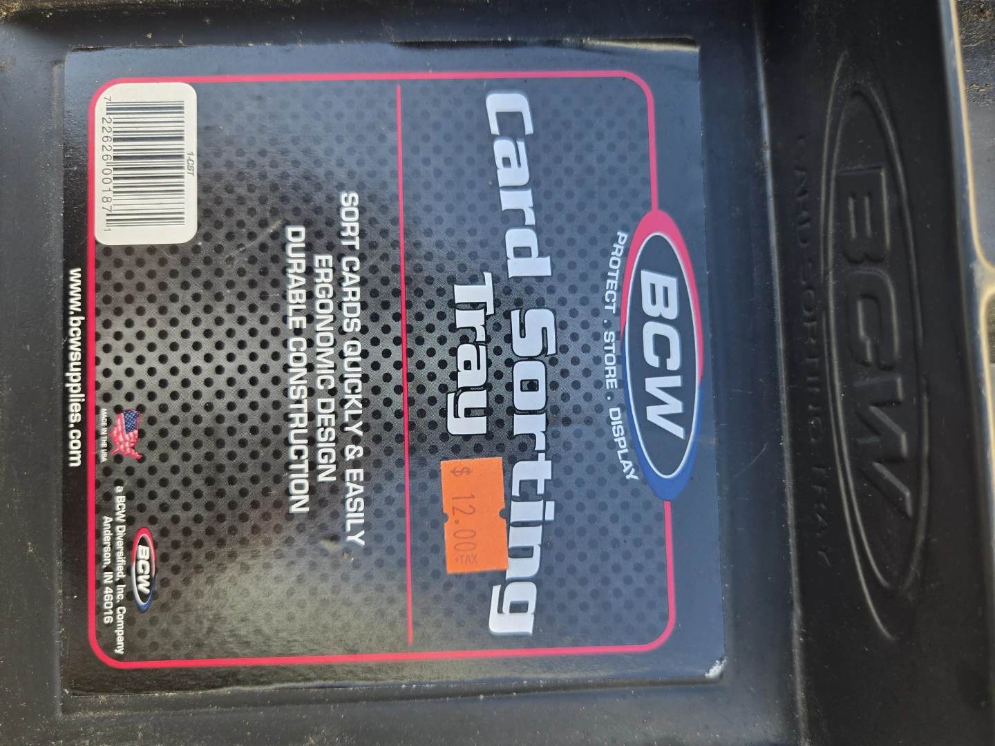 BCW Card Sorting Tray - photo 2