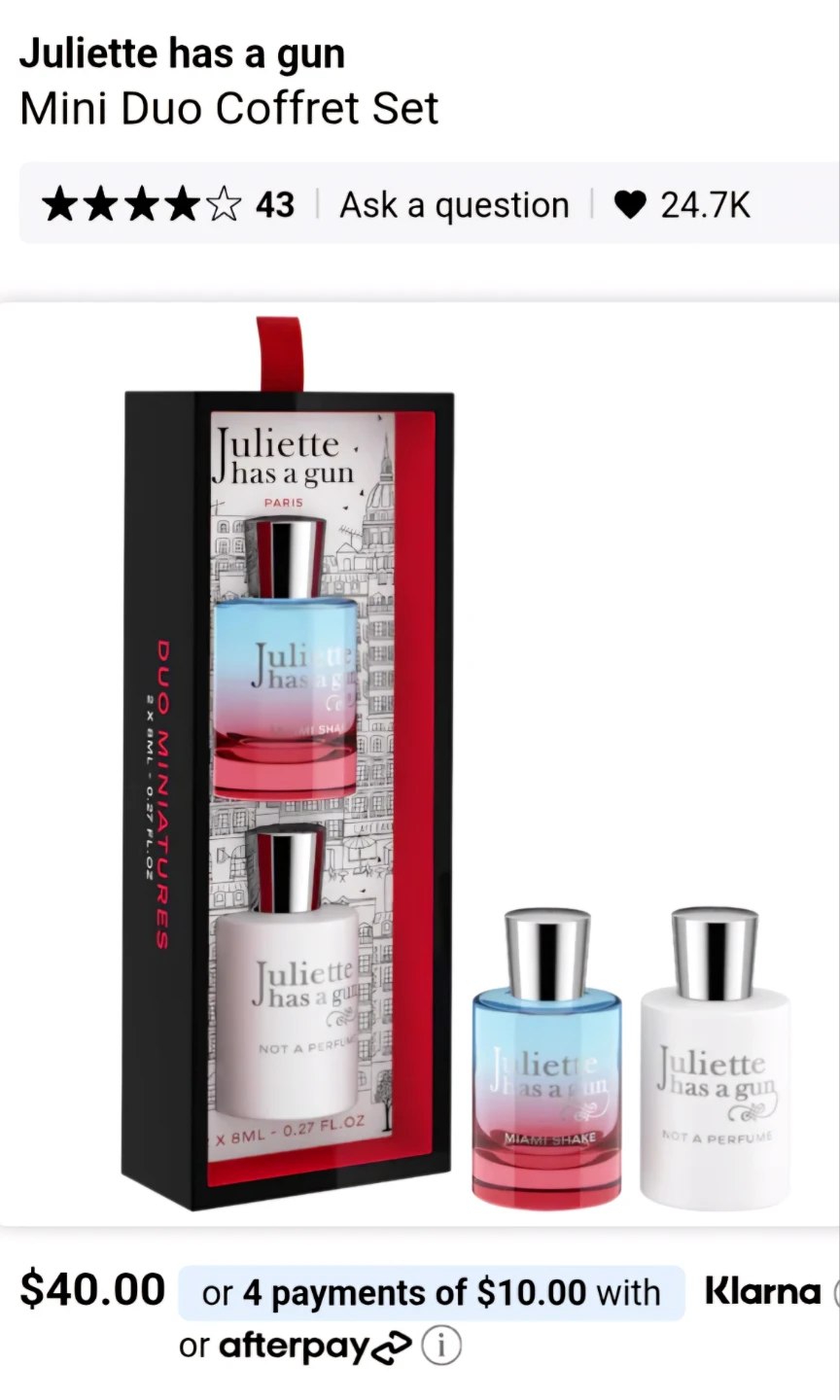Juliette Has A Gun Perfume Trio - photo 5