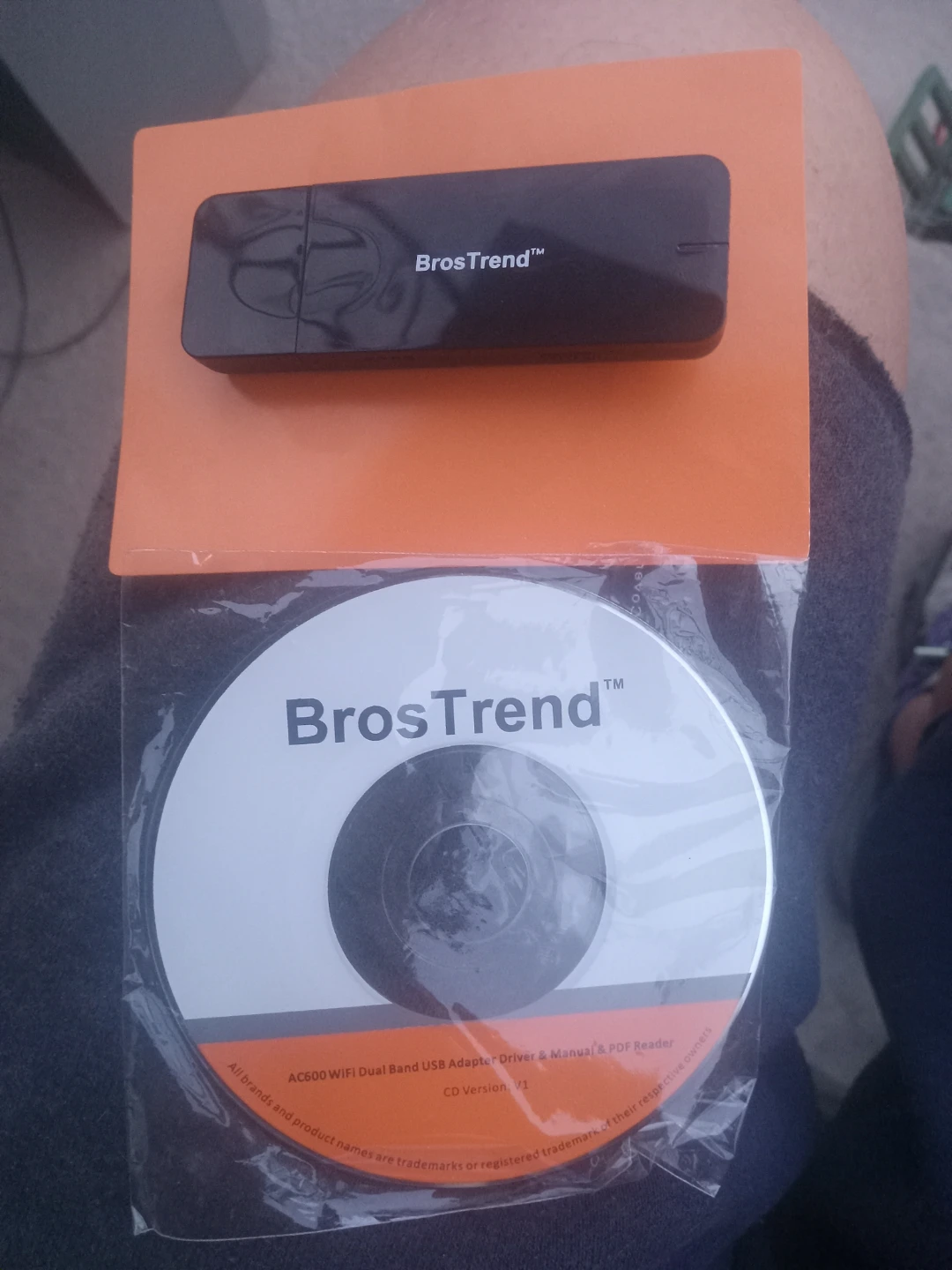BrosTrend AC600 WiFi Dual Band USB Adapter